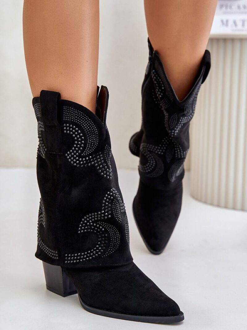 Botki Model S.Barski HY42-153 Black - Step in style - obrazek 3