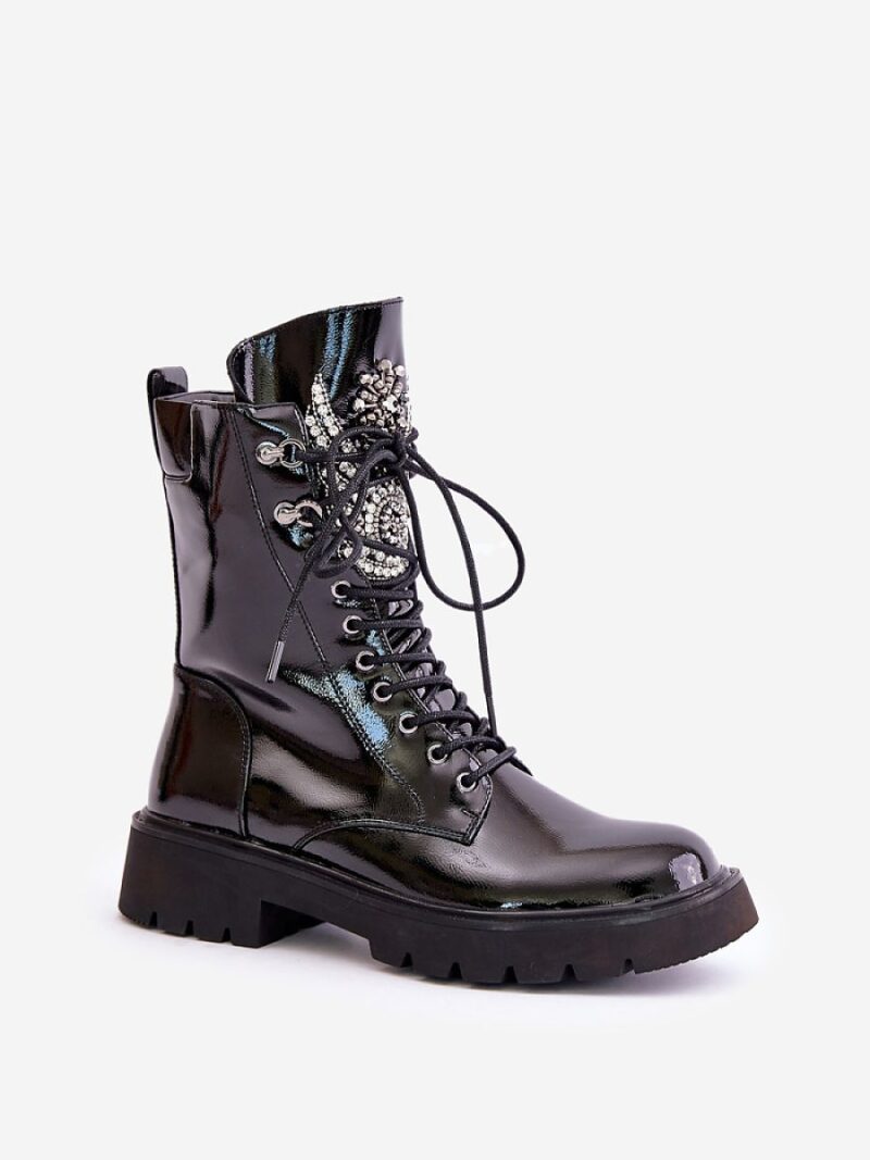 Workery Model DA MR880-080 Black Lakier - Step in style - obrazek 2