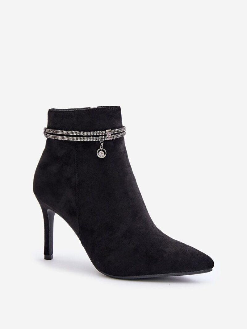 Botki Model Vinceza 16469 Black - Step in style - obrazek 2