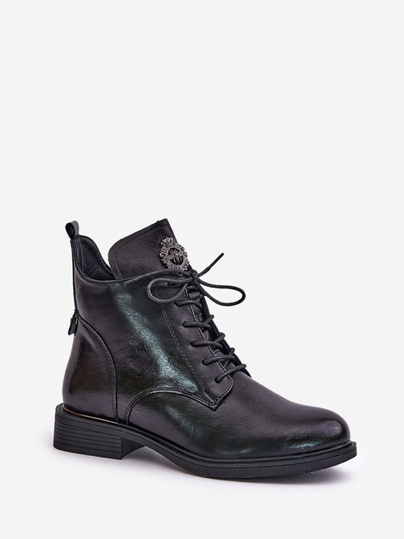 Botki Model Leonise 24BT02-7976 Black - Step in style - obrazek 2