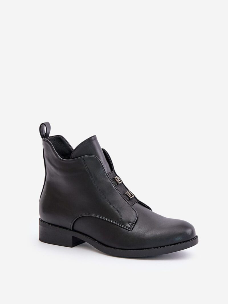 Botki Model S.Barski HY42-716 Black - Step in style - obrazek 2