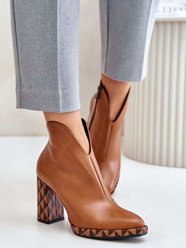 Botki Model Laura Messi 2836 Brown - Step in style