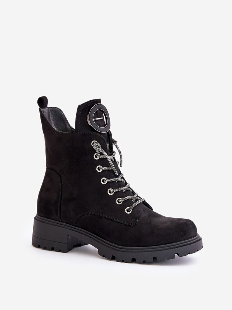 Workery Model Vinceza 16465 Black - Step in style - obrazek 2