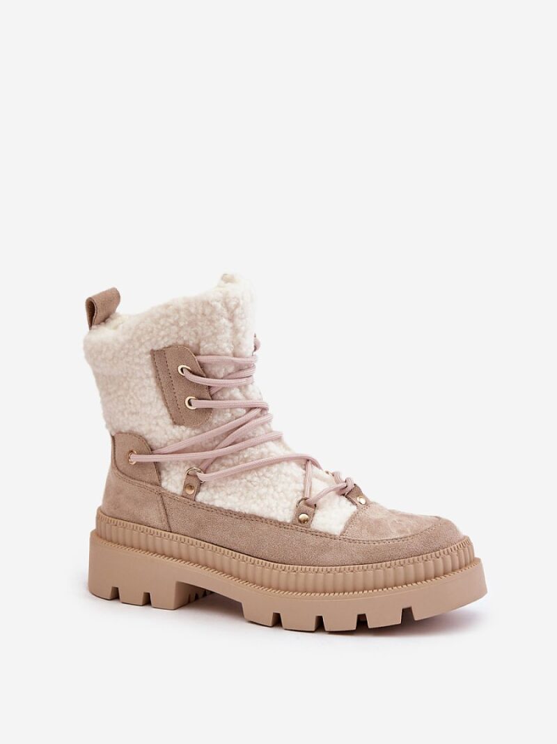 Botki Model Merilana A8902-8 Beige - Step in style - obrazek 2