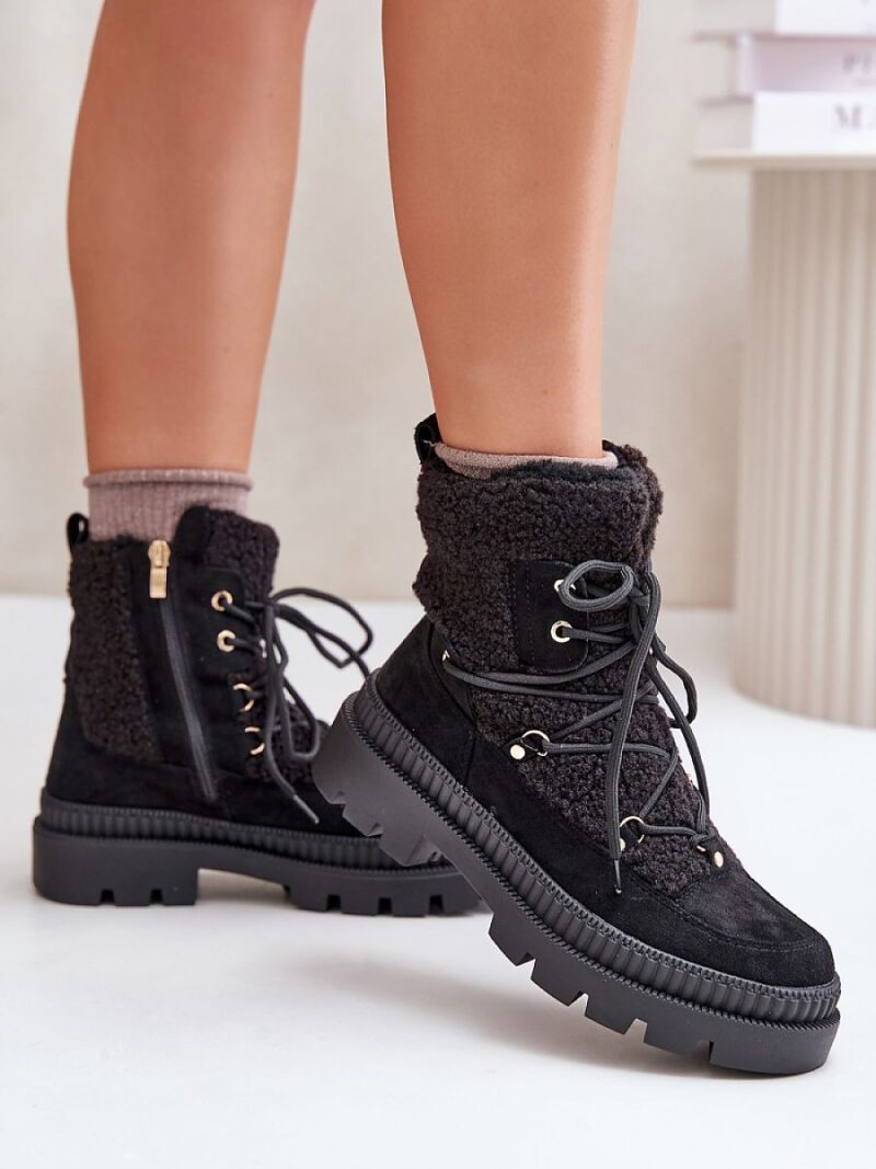 Botki Model Merilana A8902 Black - Step in style - obrazek 3