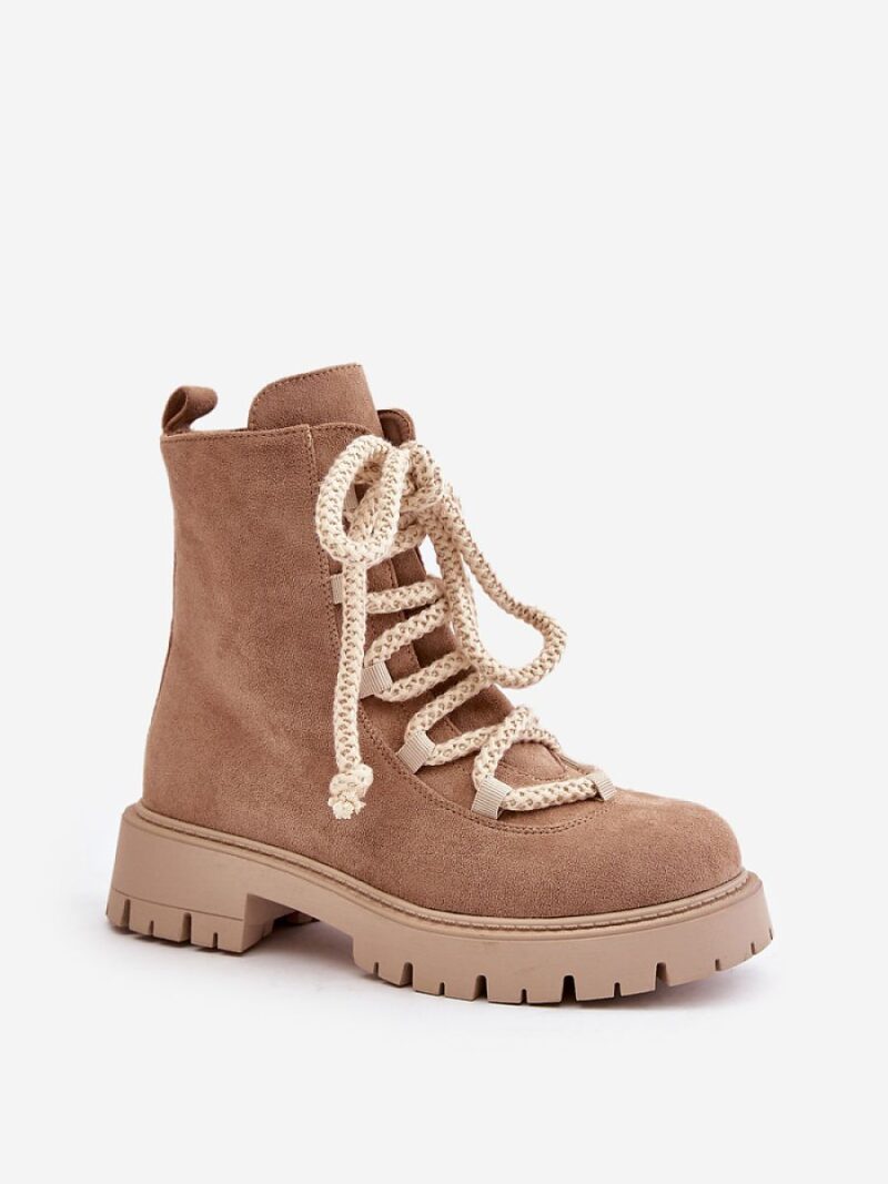 Botki Model Caellita NS539P Beige - Step in style - obrazek 2