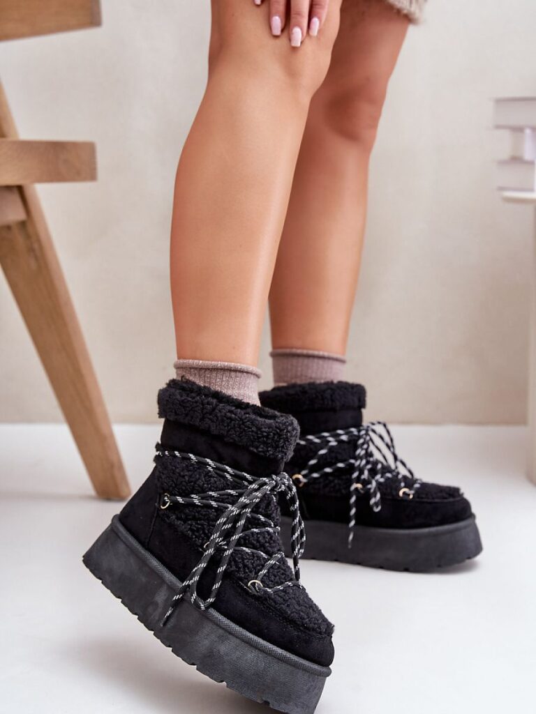 Śniegowce Model Izathiel HY867 Black - Step in style