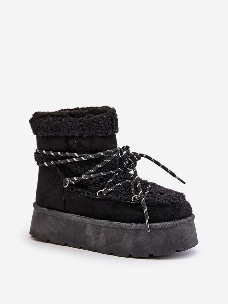 Śniegowce Model Izathiel HY867 Black - Step in style - obrazek 2