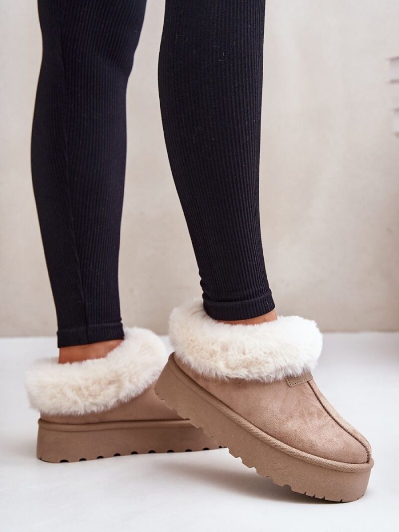 Śniegowce Model Neathoria VL245P Dark Beige - Step in style - obrazek 3