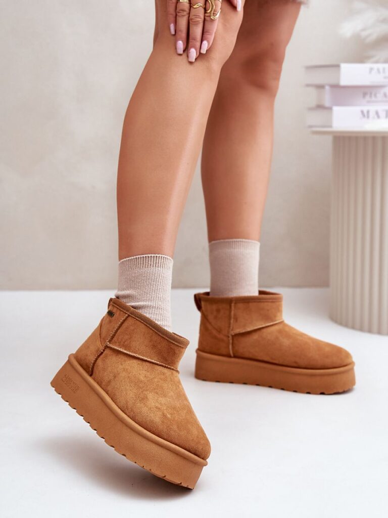 Śniegowce Model Big Star OO274A098 Camel - Step in style