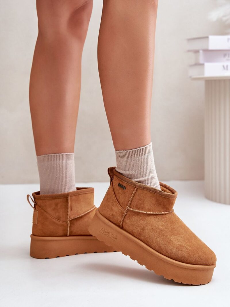 Śniegowce Model Big Star OO274A098 Camel - Step in style - obrazek 3