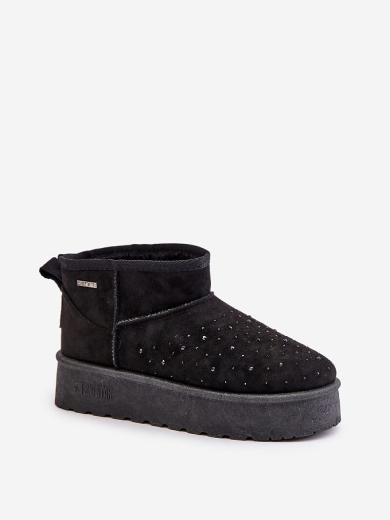 Śniegowce Model Big Star OO274A105 Black - Step in style - obrazek 2