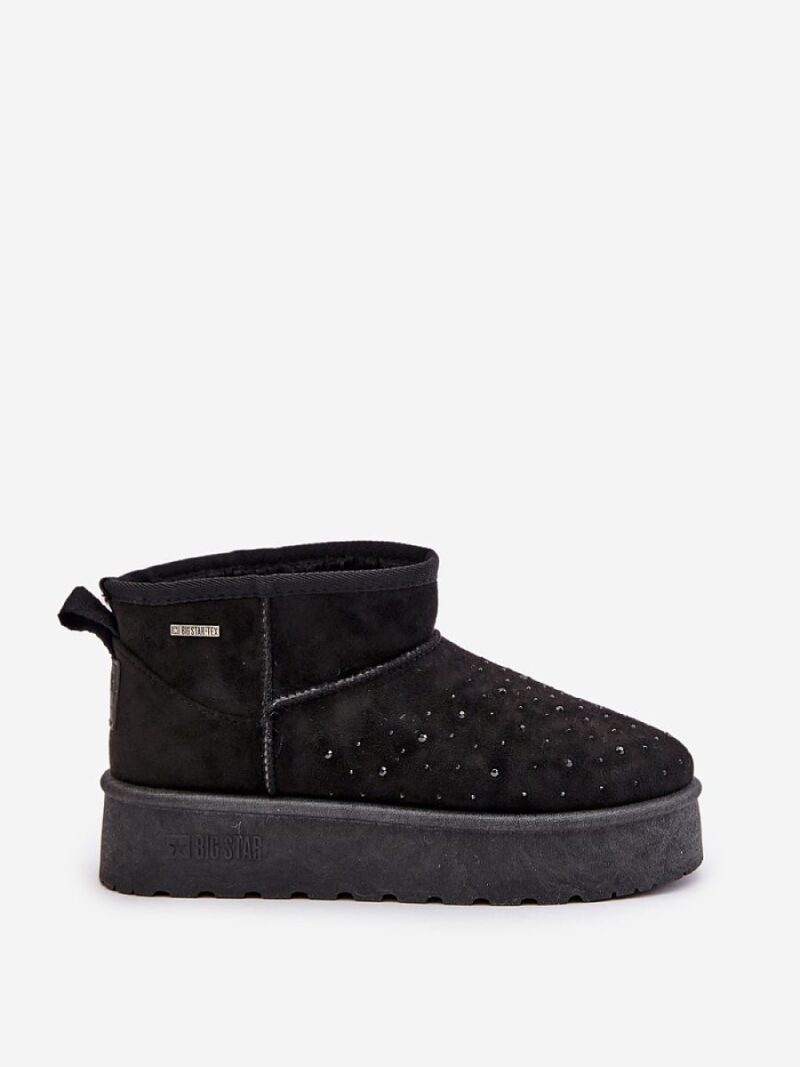 Śniegowce Model Big Star OO274A105 Black - Step in style - obrazek 3