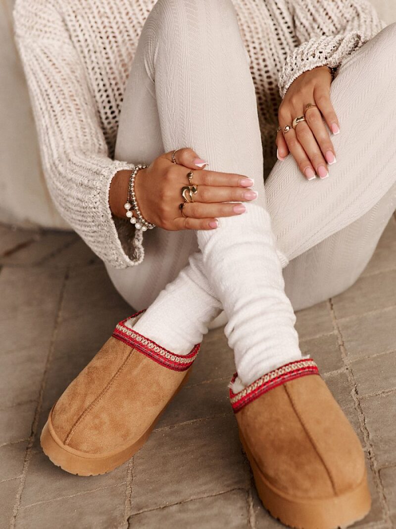 Śniegowce Model Remenia 20219-4B Camel - Step in style - obrazek 2