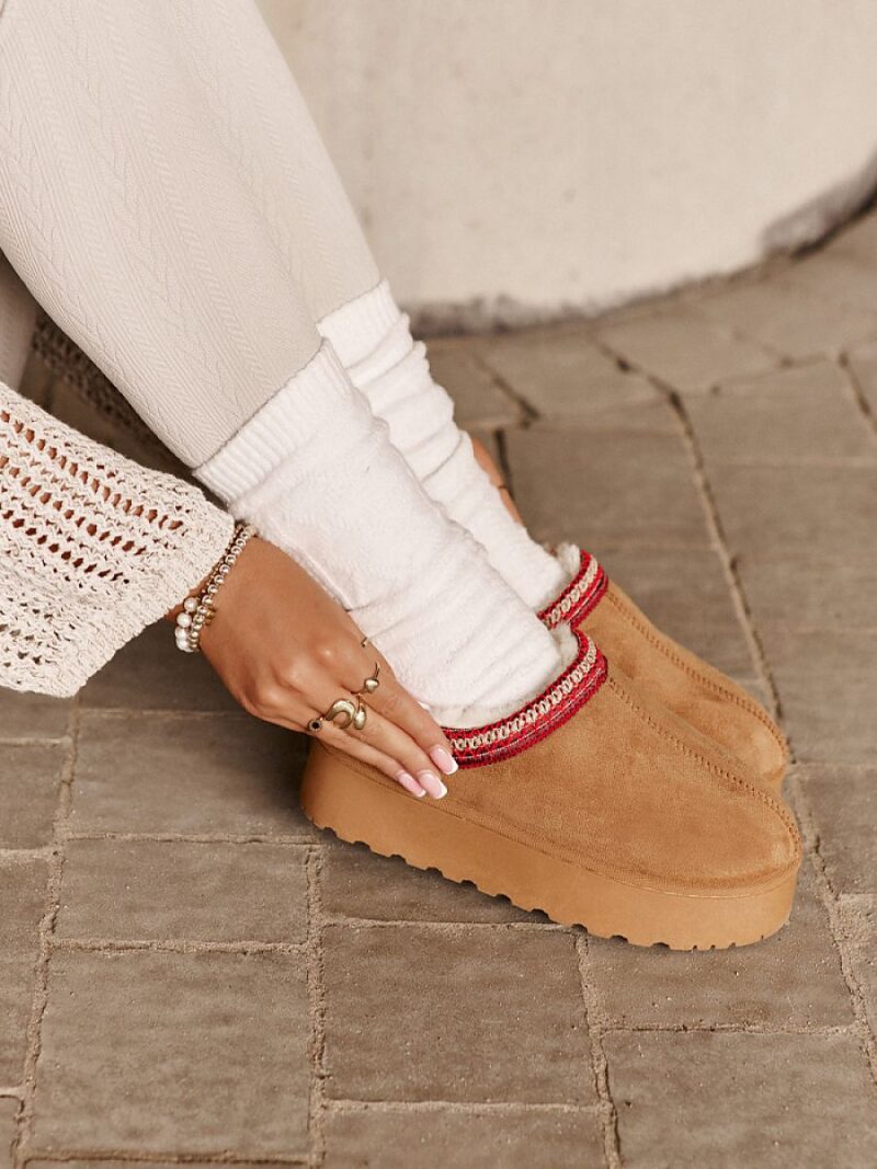 Śniegowce Model Remenia 20219-4B Camel - Step in style - obrazek 3