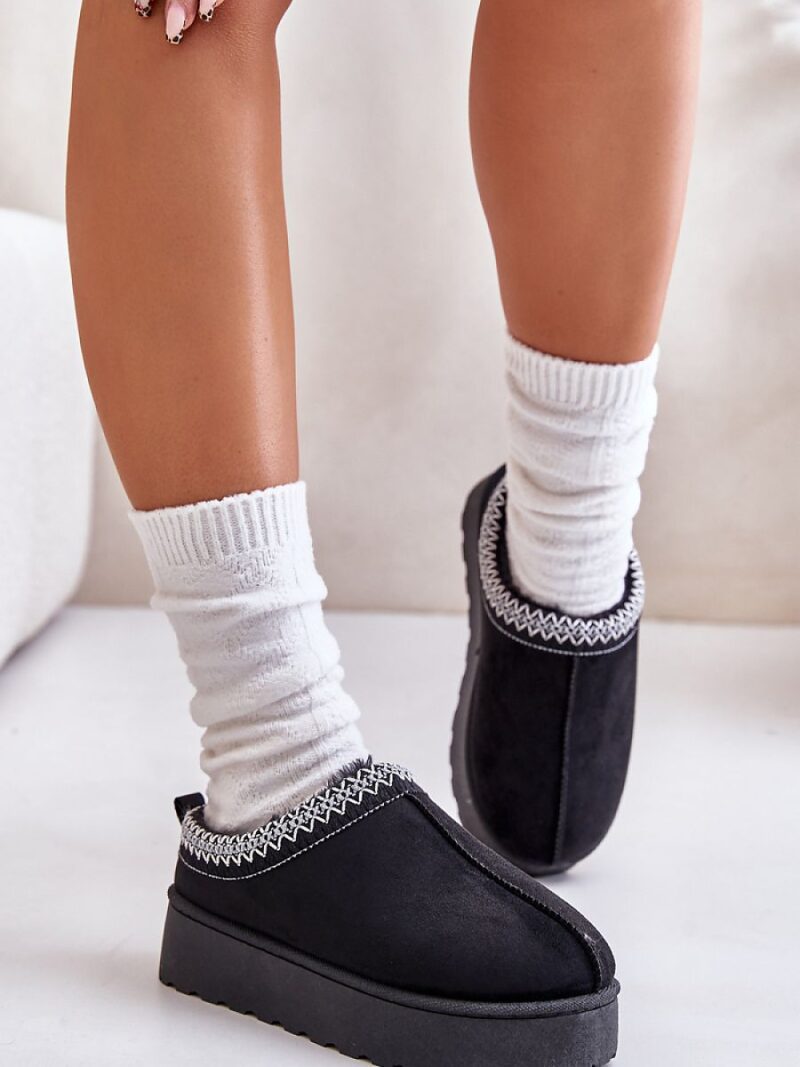 Śniegowce Model Remenia 20219-4A Black - Step in style - obrazek 3