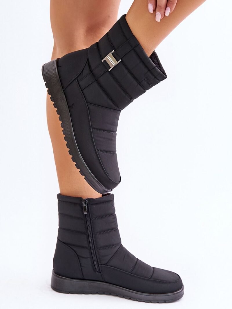 Śniegowce Model Mezitha 24SN02-7999 Black - Step in style - obrazek 3
