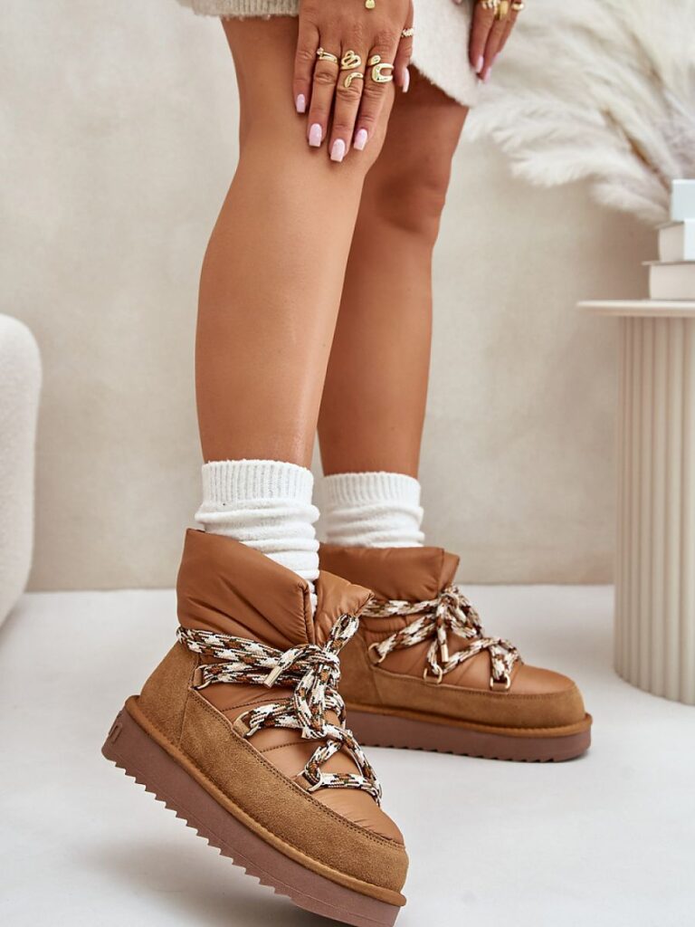 Śniegowce Model D.Franklin DFSH375003 Brown - Step in style