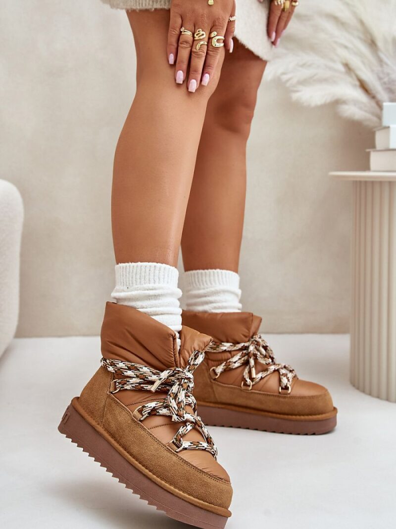 Śniegowce Model D.Franklin DFSH375003 Brown - Step in style