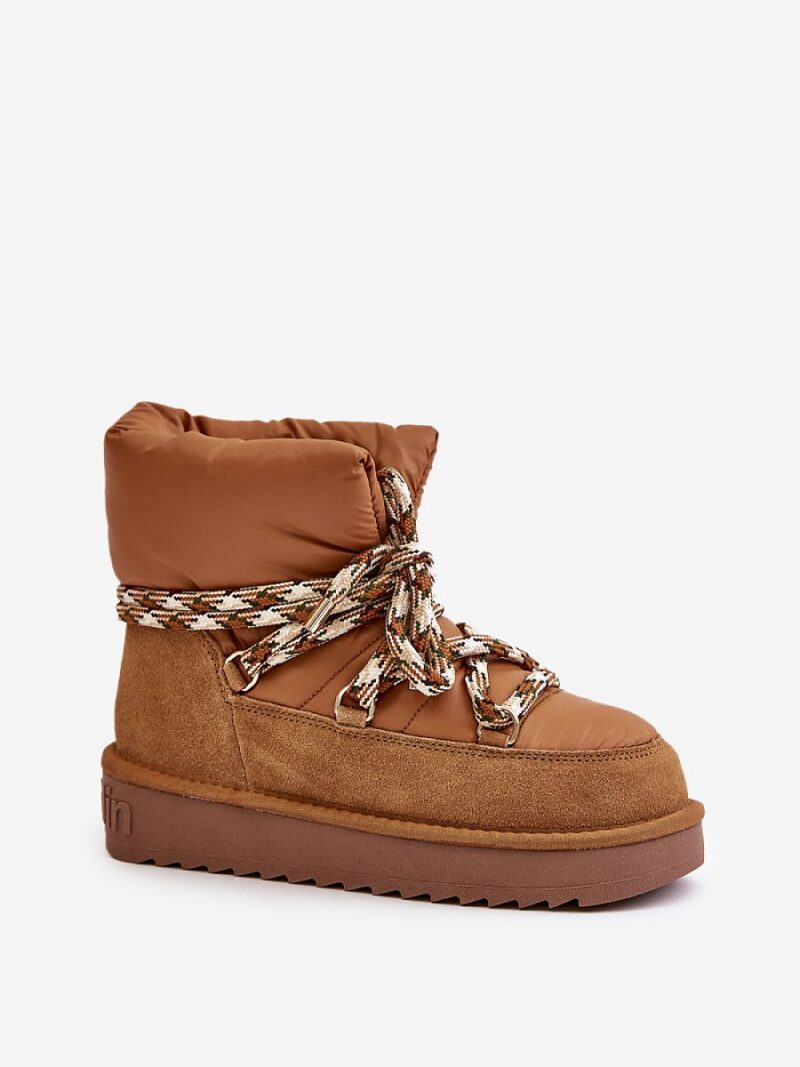 Śniegowce Model D.Franklin DFSH375003 Brown - Step in style - obrazek 2