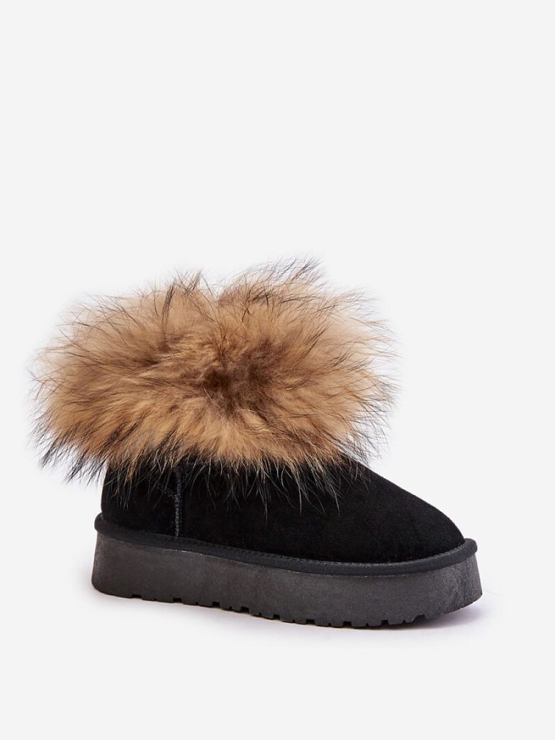 Śniegowce Model Avirisa W5893 Black - Step in style - obrazek 2