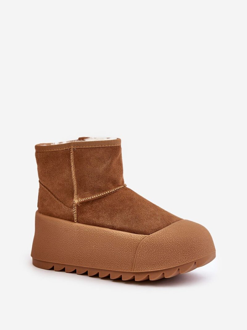 Śniegowce Model Big Star OO274A212 Brown - Step in style - obrazek 2