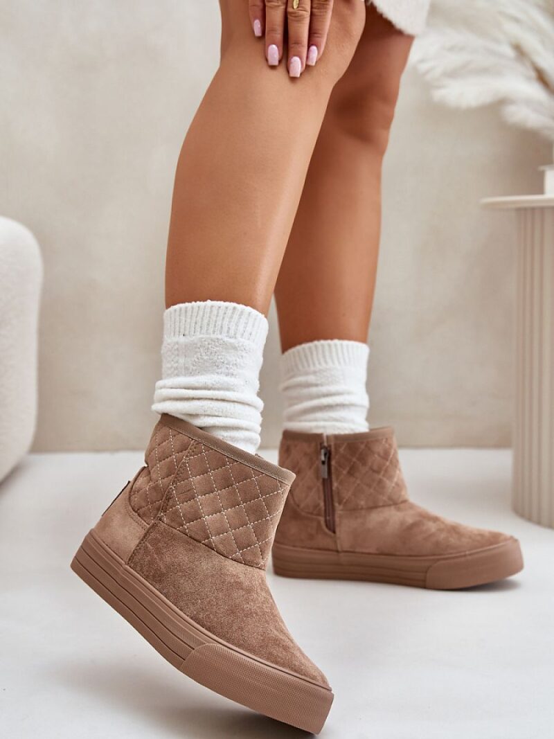 Śniegowce Model Big Star OO274A524 Beige - Step in style