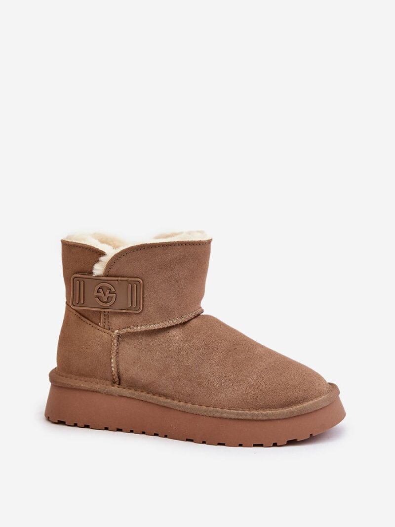 Śniegowce Model Vinceza 97951 Beige - Step in style - obrazek 2