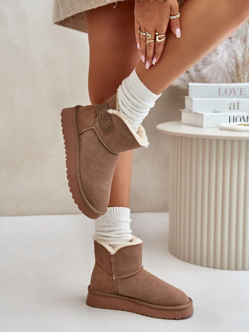 Śniegowce Model Vinceza 97951 Beige - Step in style - obrazek 3