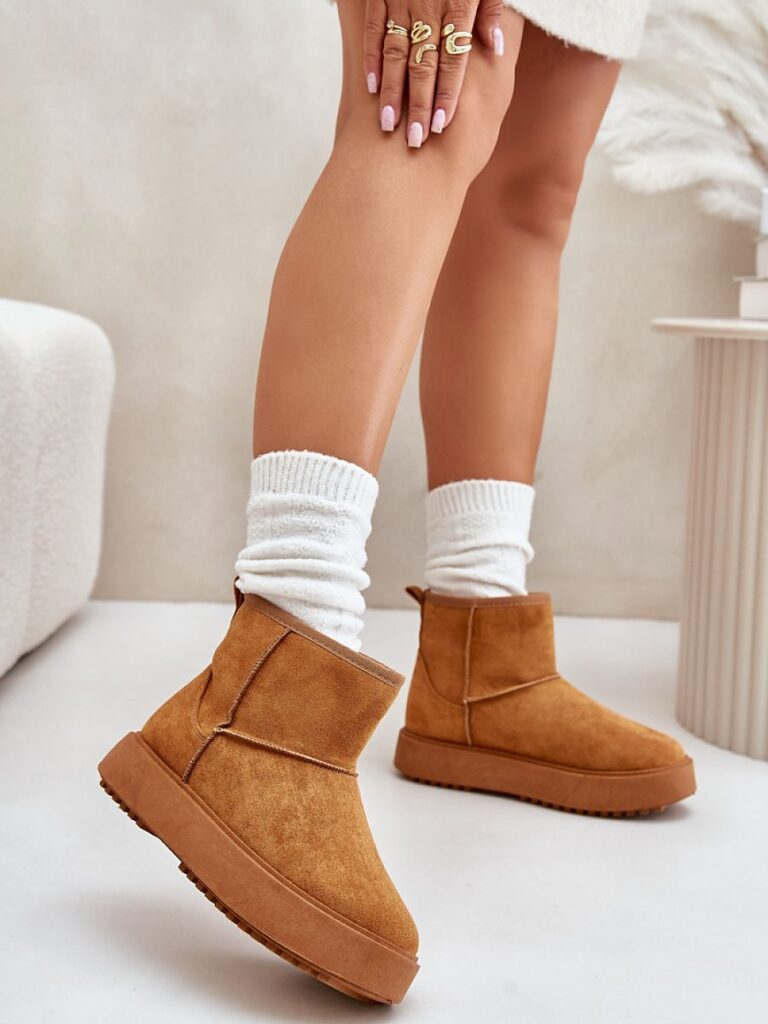 Śniegowce Model Atteria 24BT26-7408 Camel - Step in style