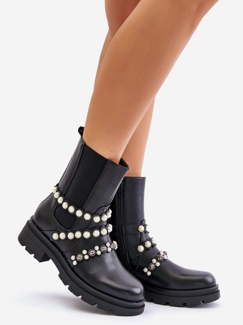 Sztyblety Model Sintitia U9AX58090-1 Black - Step in style