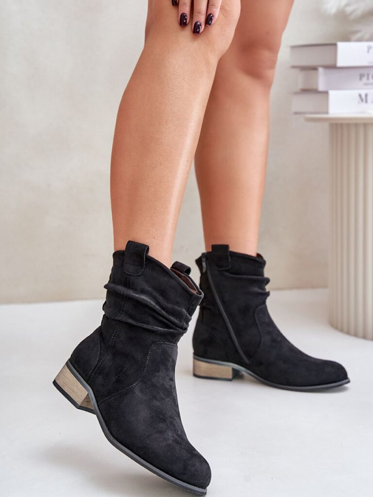 Botki Model Elletinnia 24BT02-3046 Black - Step in style