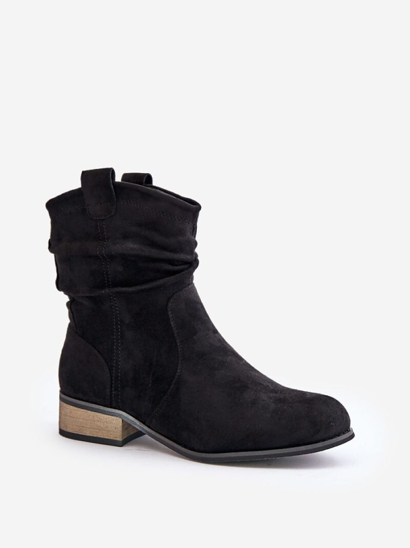 Botki Model Elletinnia 24BT02-3046 Black - Step in style - obrazek 2
