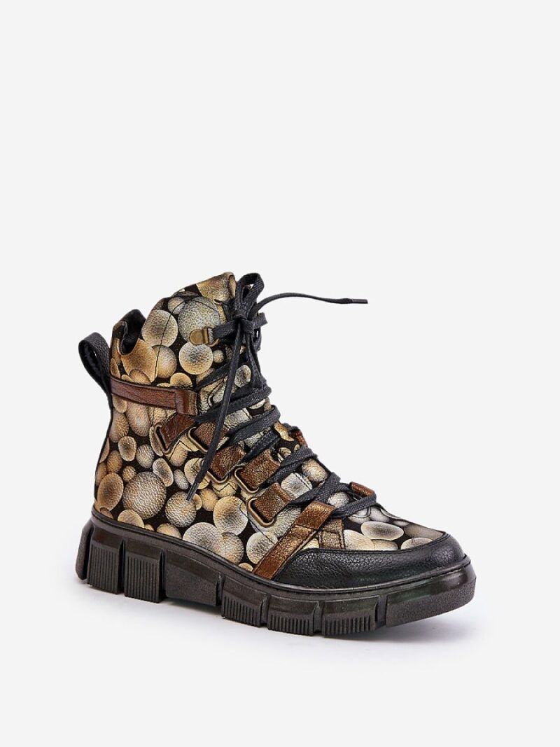 Botki Model Maciejka 06158-25 Gold - Step in style - obrazek 2