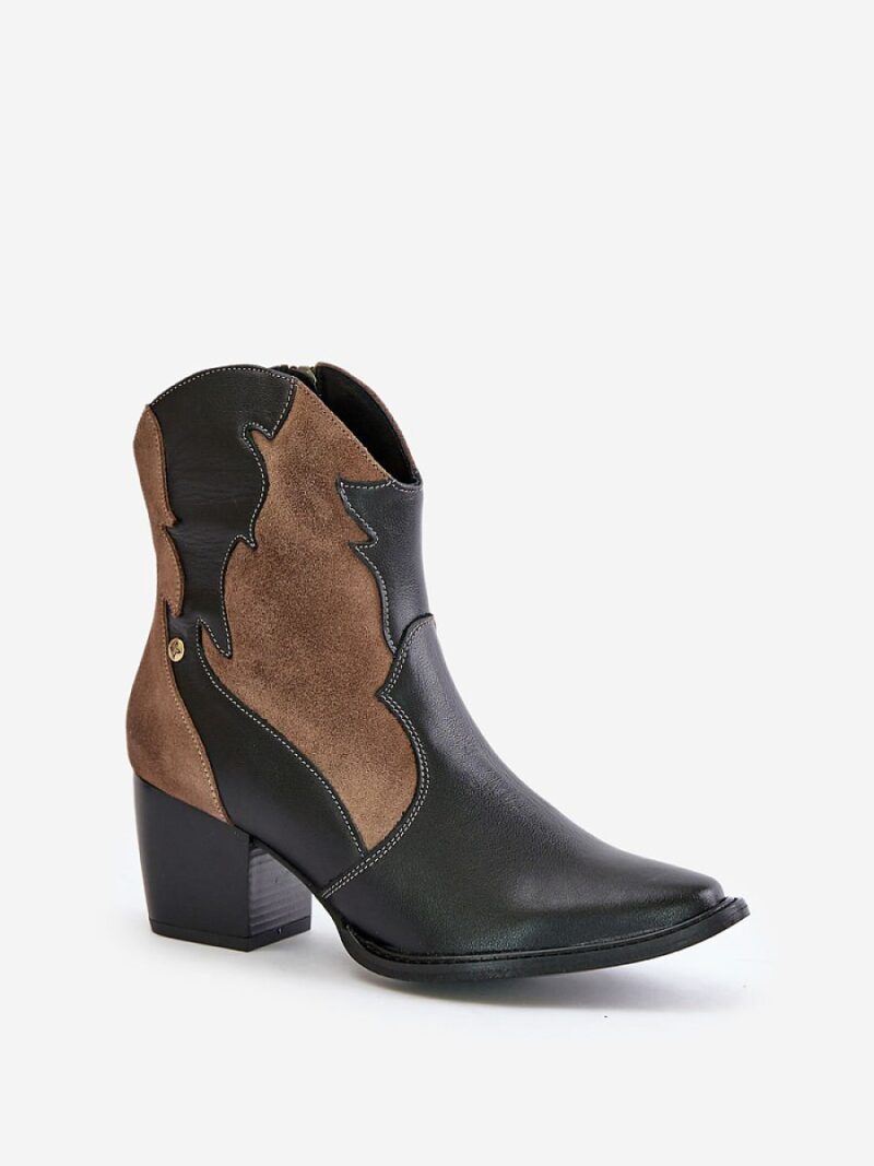 Botki Model Maciejka 06694-02 Brown - Step in style - obrazek 2