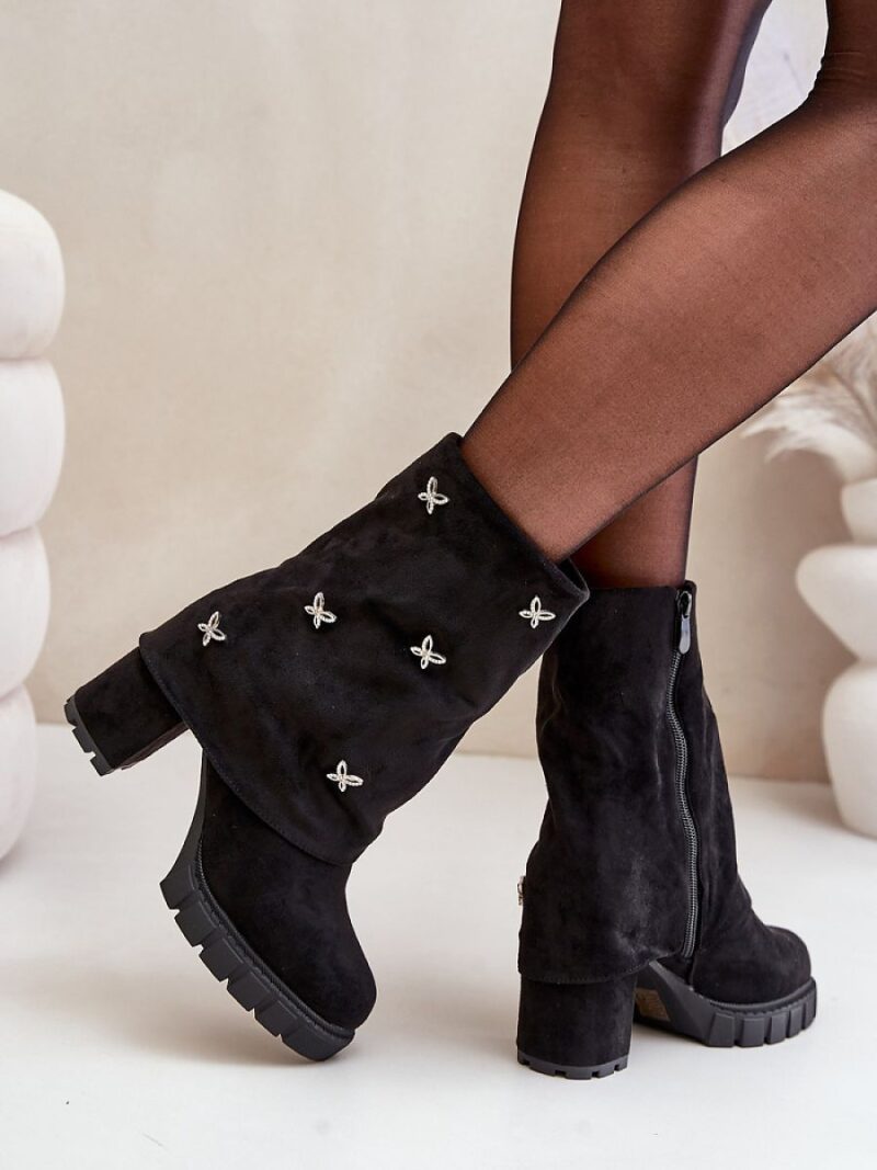 Botki Model Esadora 168-581 Black - Step in style - obrazek 3