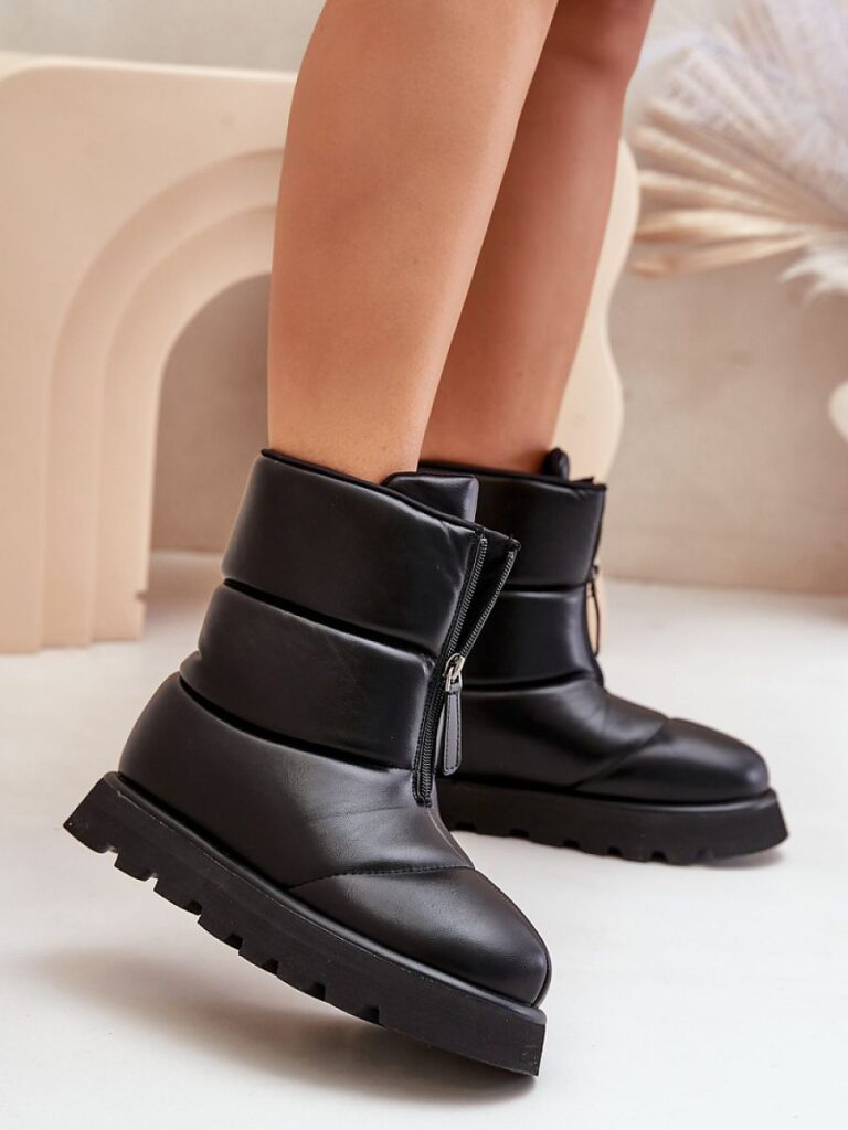 Śniegowce Model Resisia C-314 Black - Step in style