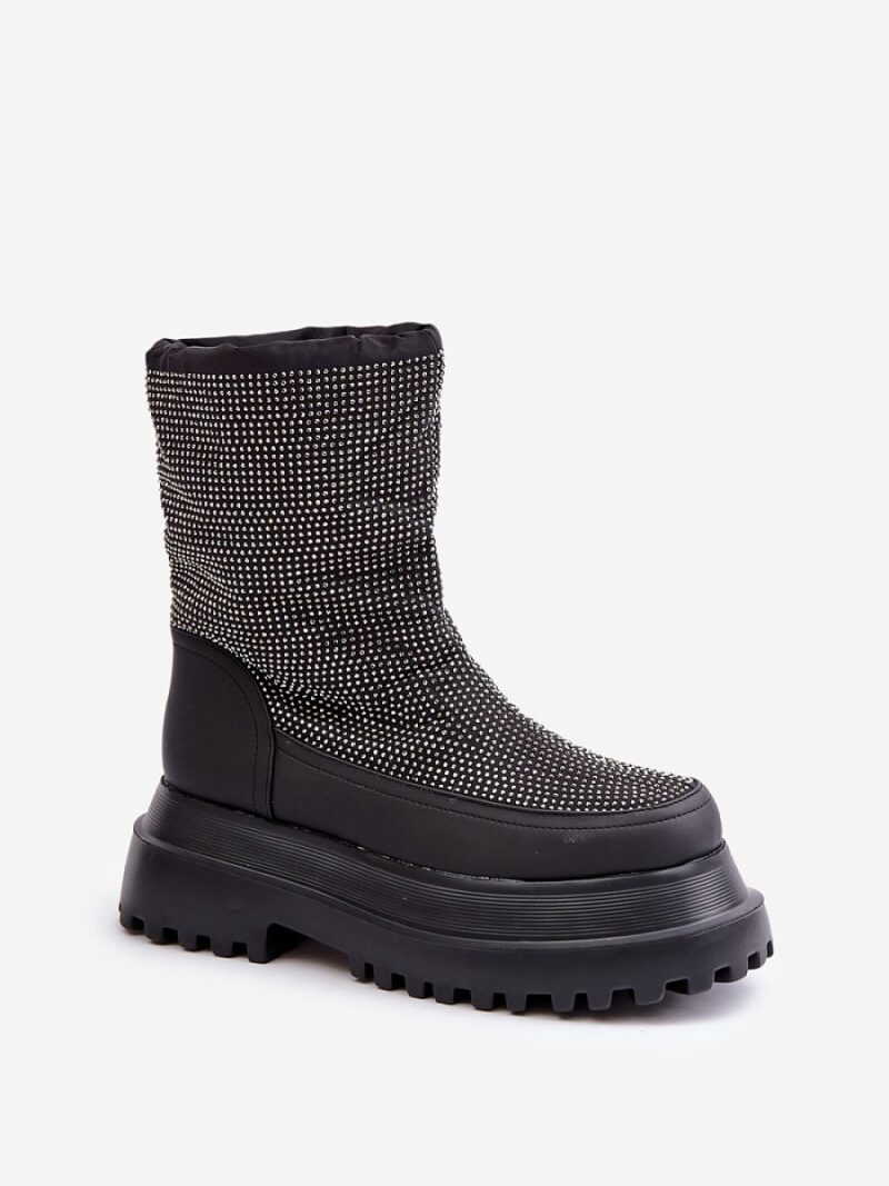 Śniegowce Model Avivina C-274 Black - Step in style - obrazek 2