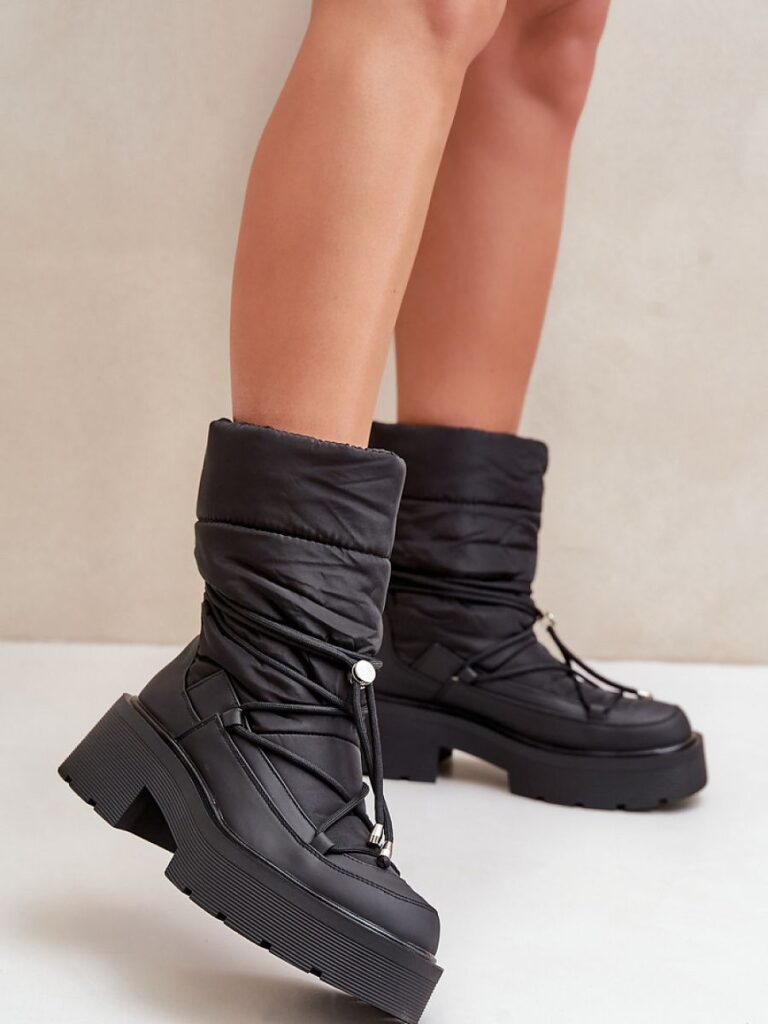 Śniegowce Model Seandriel C-319 Black - Step in style