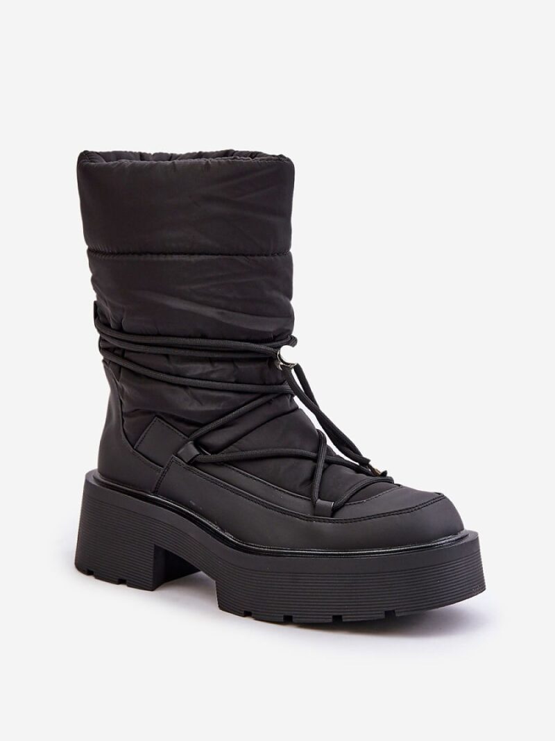Śniegowce Model Seandriel C-319 Black - Step in style - obrazek 2