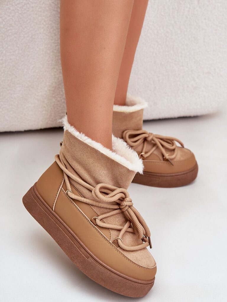 Śniegowce Model Aziara 8933 Camel - Step in style