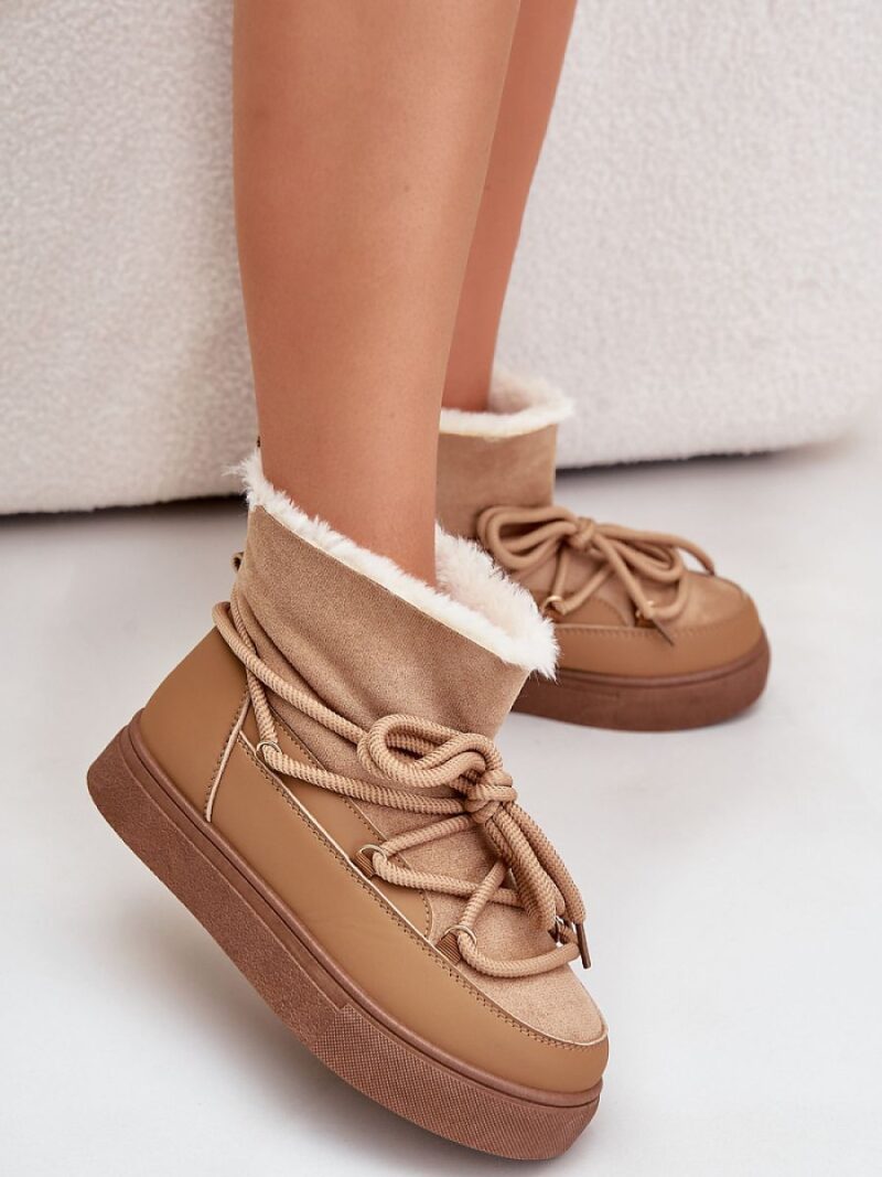 Śniegowce Model Aziara 8933 Camel - Step in style