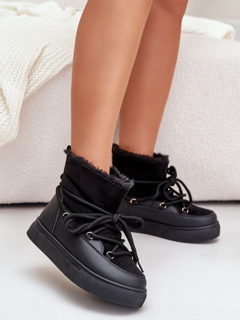 Śniegowce Model Aziara 8933 Black - Step in style