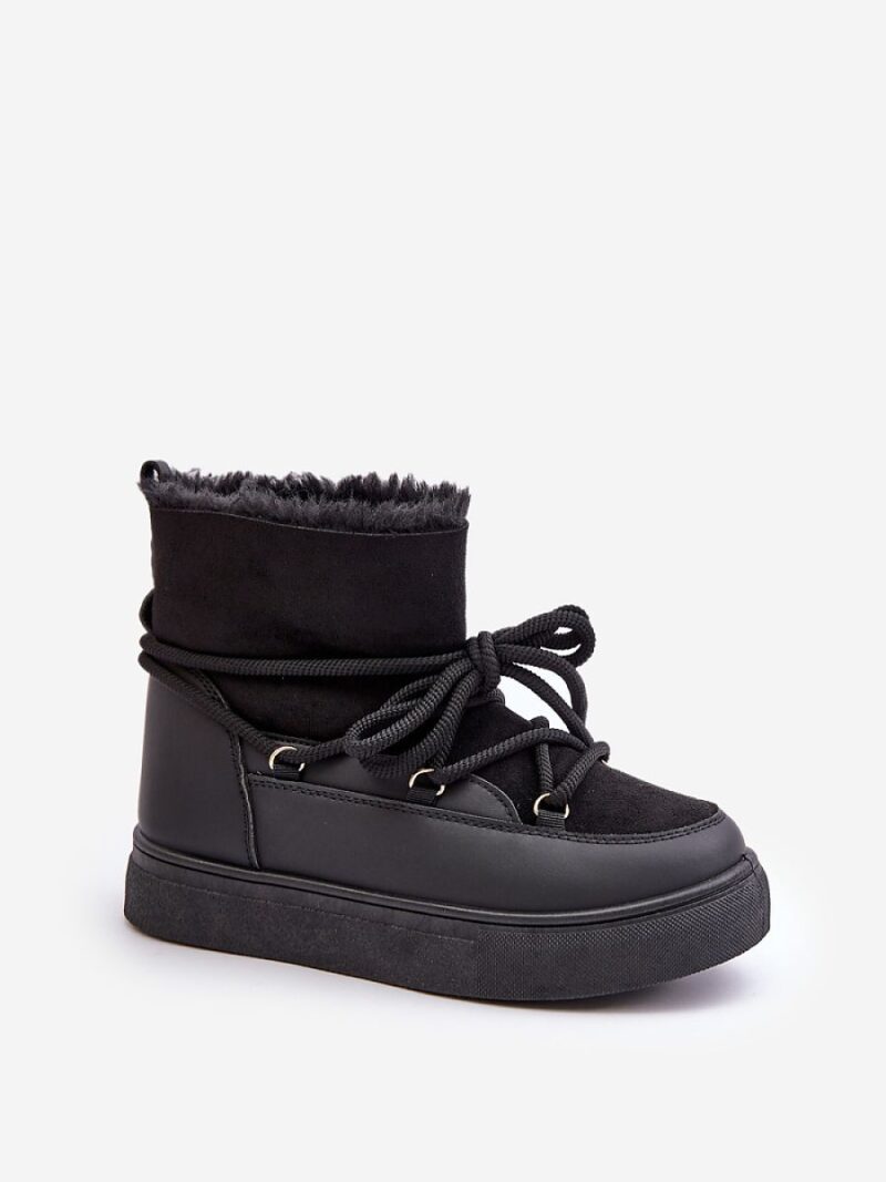 Śniegowce Model Aziara 8933 Black - Step in style - obrazek 2
