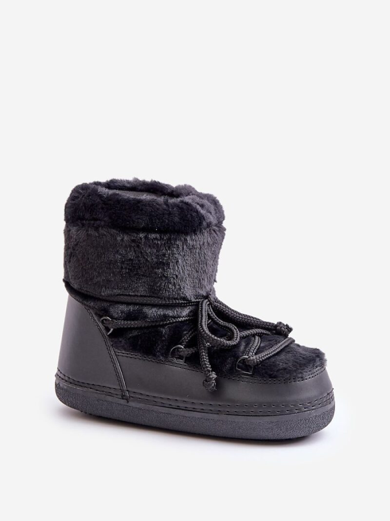 Śniegowce Model Silvara 8139 Black - Step in style - obrazek 2