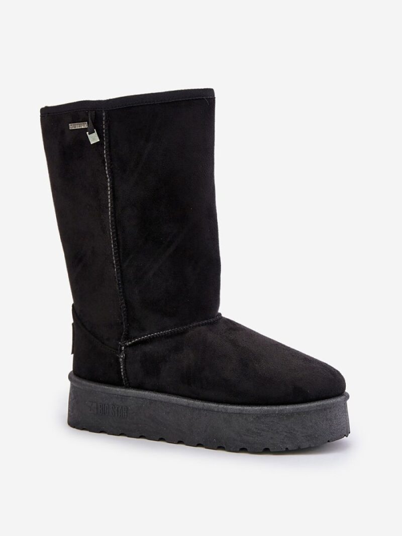 Śniegowce Model Big Star OO274895 Black - Step in style - obrazek 2