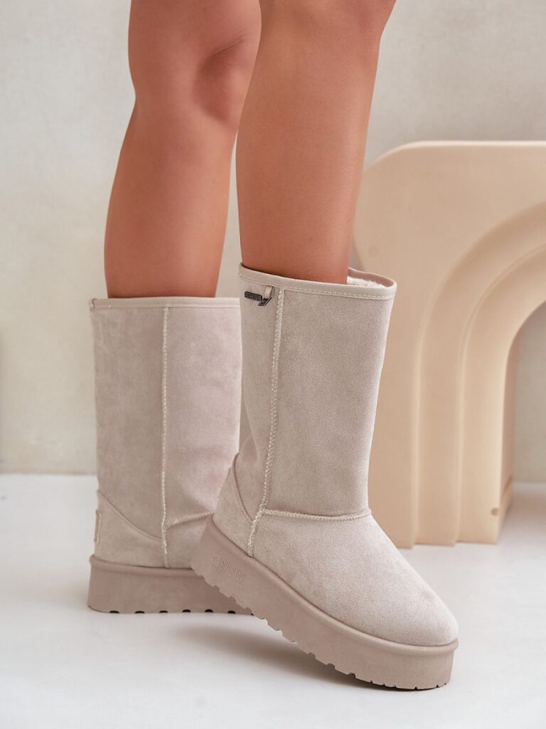 Śniegowce Model Big Star OO274894 Light Beige - Step in style
