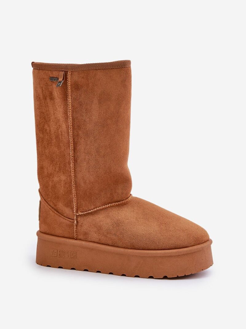 Śniegowce Model Big Star OO274893 Camel - Step in style - obrazek 2