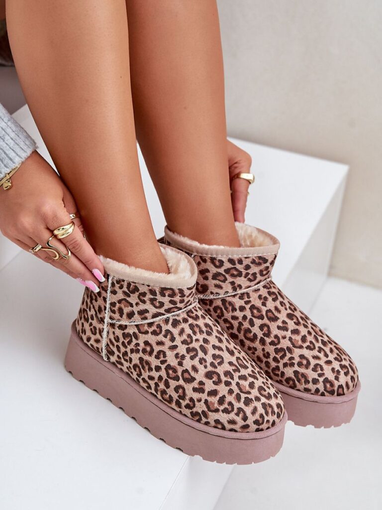 Śniegowce Model Xamella 20216-4K Brown Leopard - Step in style