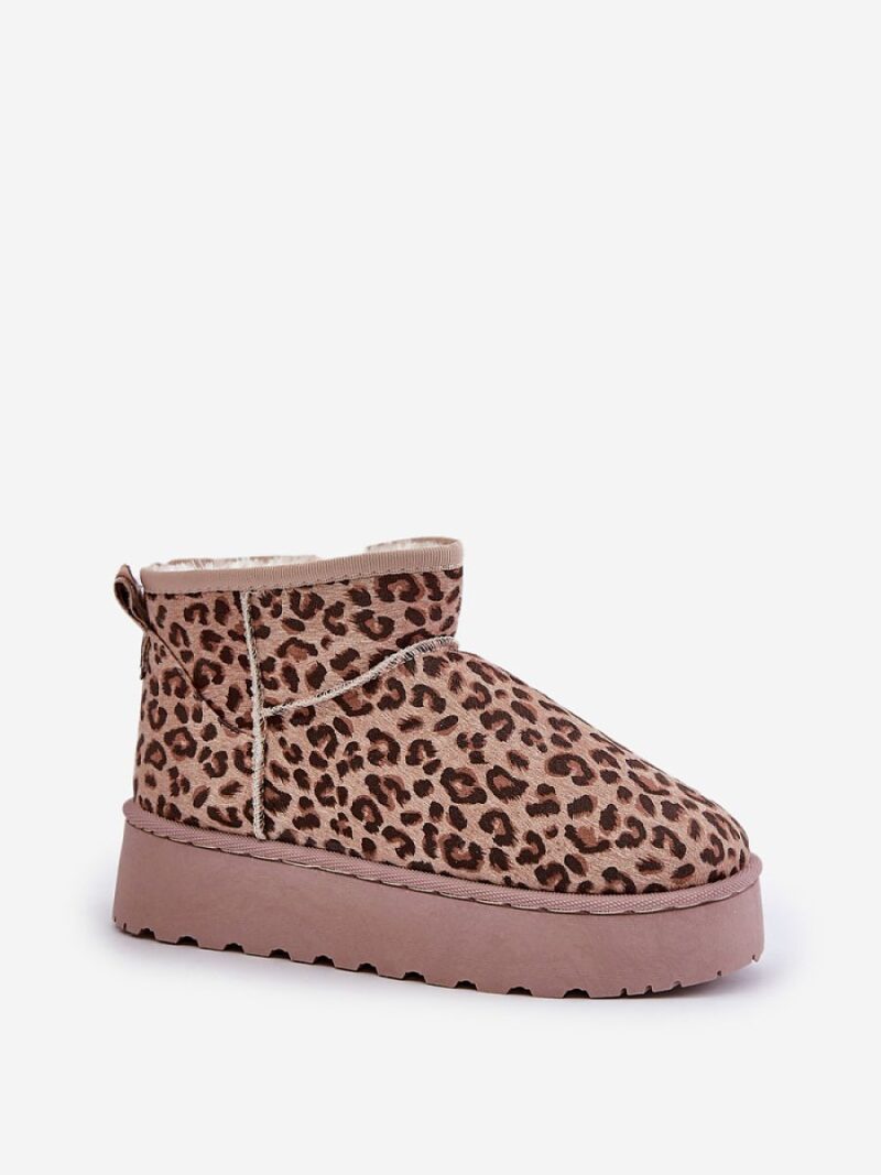 Śniegowce Model Xamella 20216-4K Brown Leopard - Step in style - obrazek 2